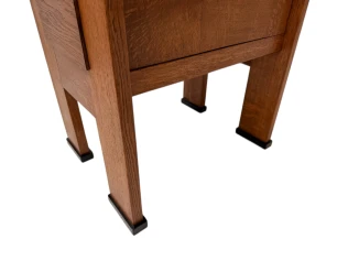 Art Deco Modernist Nightstand or Bedside Cabinet, 1920s